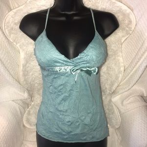 Charlotte russe camisole with silk ribbon